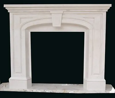 Hand Carved Marble Victorian Style Fireplace Mantel #16 • $4500