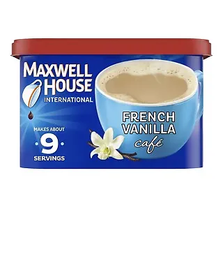 £11.18 • Buy Maxwell House International French Vanilla Cafe Instant Coffee World Wide Ship