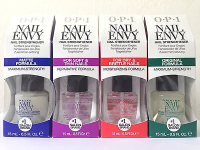 £10.95 • Buy OPI Nail Envy Collection, Dry Brittle Nails, Soft Thin Nails, Original & Matte!!