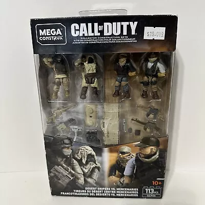 Mega Construx Call Of Duty Desert Snipers Vs. Mercenaries 113 Pcs. Set GCP06 New • $38.76