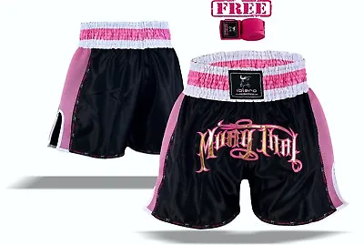 EVO Ladies Muay Thai Shorts Girls MMA Kick Boxing Martial Art Women Fight Gear H • $15.14