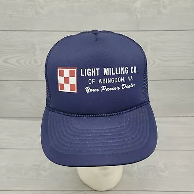 Vintage The Cincy Cap Light Milling Co Trucker Snapback Hat • $4.50