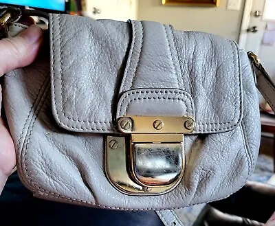 Vintage Michael Kors Charlton Leather Cross Body Shoulder Purse Bag Read-Altered • $20