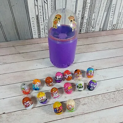 Mighty Beanz Container With 15 Beanz Inc. 3 Rare Nasty Vs Nice 3 Eyed Alien Slob • £14.95