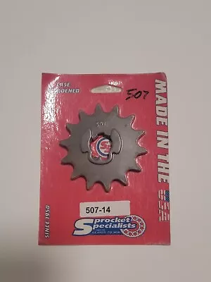 $17 • Buy 14t C/s Front Sprocket Specialists 507-14 Honda Xl350