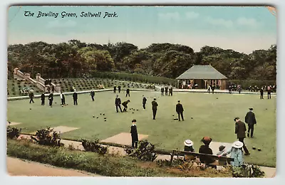 Postcard Vintage Lawn Bowling In Saltwell Park England • $5.57