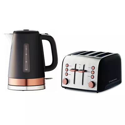 Russell Hobbs Brooklyn Copper 4 Slice Toaster & Kettle Combo • $229