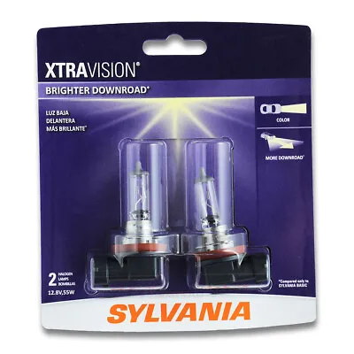 Sylvania XtraVision - 2 Pack - H11XV Light Bulb Fog Daytime Running Cornerin Cs • $23.75