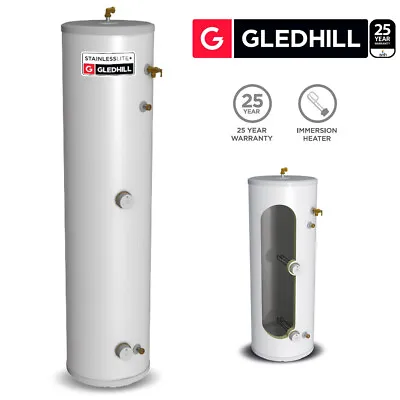 Gledhill Stainless Lite Plus Slimline D180-SL Direct Unvented Cylinder • £749.96