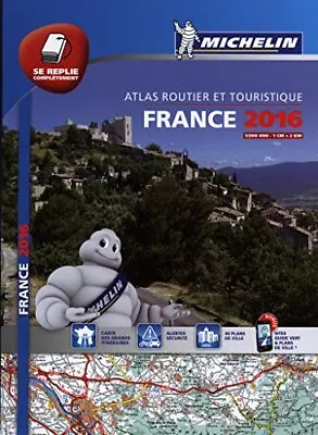 France 2016 Tourist And Motoring Atlas - Multiflex (Michelin Tour... By Michelin • £3.49