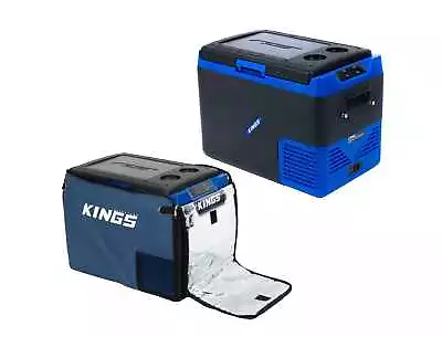 Kings Escape 40 Portable Camping Fridge / Freezer +Cover • $313