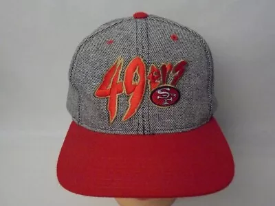 San Francisco 49ers 1980's NFL New Era Pro Model Acrylic Wool Blend Snapback EUC • $364.82