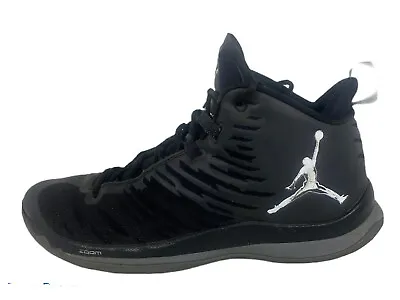 Nike Air Jordan Zoom Super Fly 5  844677-005 Men’s Size 11.5 Black Gray White • $19.98