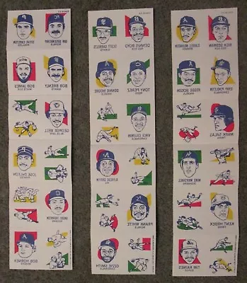 1986 0-Pee-Chee. Tattoo Panels. *You Pick* Canadian Oddball • $2