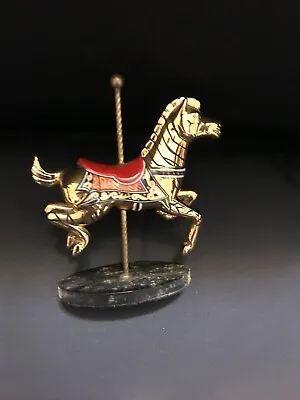Franklin Mint Golden Carousel Faberge Collection Figure: Zebra - H Hh • $35