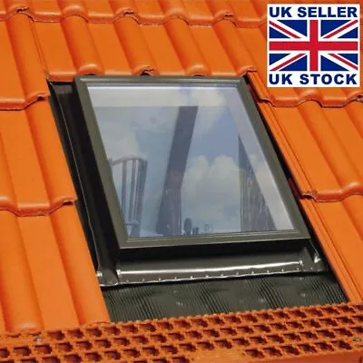 Optilook Skylight Roof Access Window 46x75cm Flashing Top Hung Loft Rooflight • £125