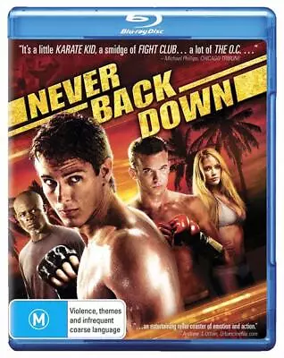 Never Back Down (Blu-ray 2008) • $7.80
