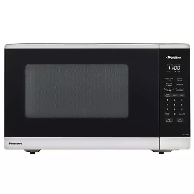 Microwave Oven Small Panasonic Countertop Black Inverter Portable 1.3 Cu Ft New • $233.99