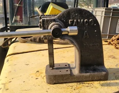 Famco Vintage 1/2 Ton Model A Benchtop Arbor Press  • $180