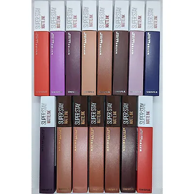 Maybelline New York Super Stay Matte Ink Lip Color Liquid Lipstick - YOU CHOOSE • $9.99