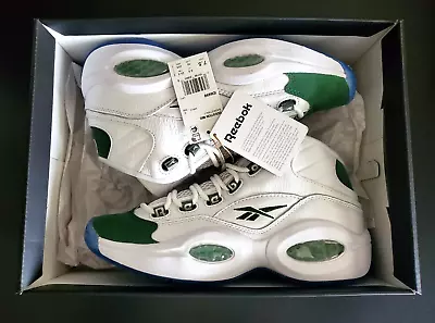 Reebok Question Mid NCAA Pack - Michigan State 2023 Men's Shoes ID6690 Size 7.5 • $89.99