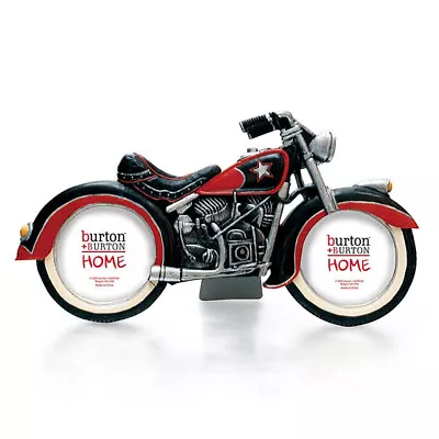 Motorcycle Shaped Picture Frame • $27.50