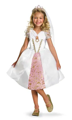 $15 • Buy Disguise Kids Tangled Rapunzel Wedding Gown Girls Bride Halloween Costume 3T-4T