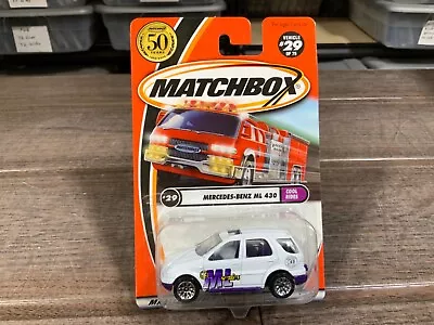 Matchbox Treasure Hunt Chase 2000 Logo #29 Mercedes Benz Ml 430 • $5