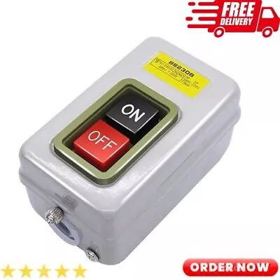 Home Switch On Off Start Stop Push Button Single Phase Motor Electric 220V /380V • $12.38