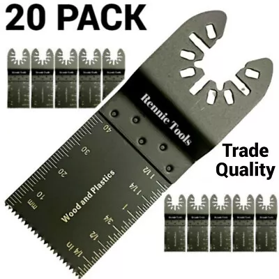 20Pcs Multi Tool Blade Set For Dewalt Bosch Makita Oscillating Saw Cutting Metal • £8.53