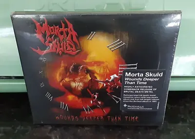 2017 Morta Skuld  Wounds Deeper Than Time  CD CDVILEF613 SEALED!!! • $19.99