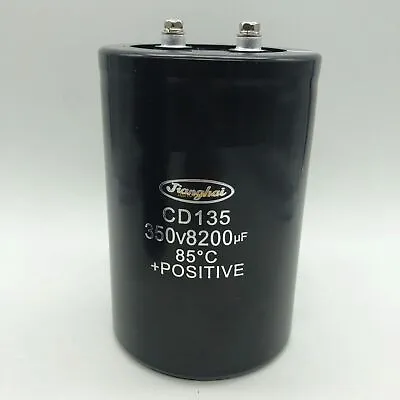 For CD135 350V 8200UF Electrolytic Capacitor #WD8 • $152.50