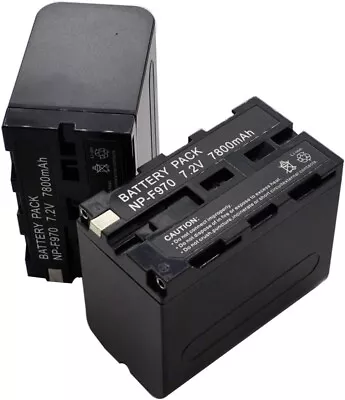 2X 7800Mah Battery Pack For Sony NP-F970 NP-F960 NP-F330 NP-F550 NP-F750 NP-F... • $75.23