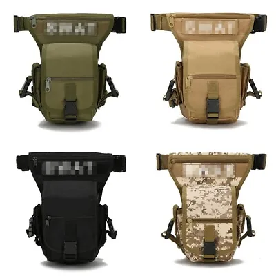 Men's Camouflage Leg Bag For Camping And Fishing Spacious And Convenient • £20.28