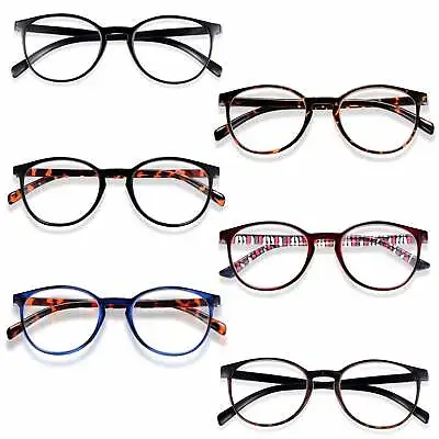 £6.99 • Buy Round Reading Glasses, Men & Women's Glasses Ready To Wear Readers +1 To +3.5