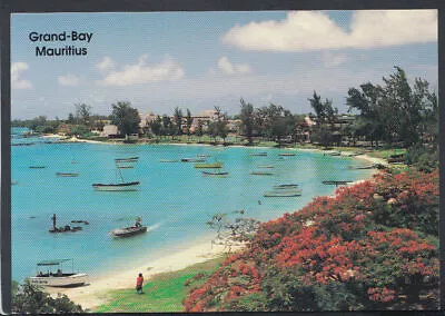 Mauritius Postcard - Boats Moored In Grand Bay T4175 • £2.10