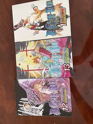 D. Gray-Man Manga Volumes 1 2 3 Katsura Hoshino Set Lot • $9.99