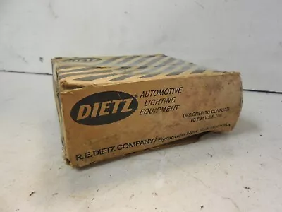 Vintage Dietz 6-290R 12V Red Stop Tail Light 6-290 • $70