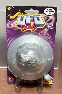 Vtg  2004  Candy Planet Grey UFO Candy Dispensers Vibrating Toy Sealed Packaging • $25