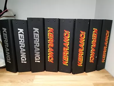 £2500 • Buy Kerrang Magazine  Very Rare Collection 1-300 Heavy Rock AOR Classic Rock Binders
