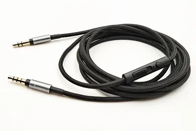 Nylon Audio Cable With Mic For SONY MDR-1RBT ZX750BN ZX770DC/BNBT WH-H800 H900N • $19.99