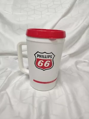 Vintage Phillips 66 34 Oz Aladdin Insulated Travel Coffee Cup • $19.99