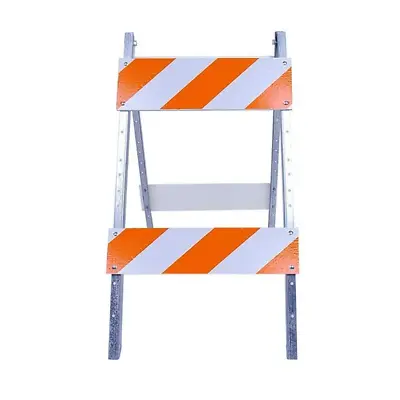 Reflective Safety Barricade 8 X 24 In. Type II EG Sheeting Traffic Construction • $59.76