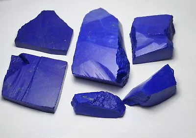 240 Gr. A+++ Quality Natural Lapis Lazuli Tiles Lapis Lazuli Slices Slabs @AFG • $199.20