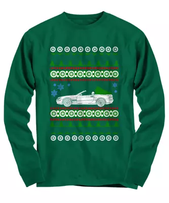 Mercedes SL500 Ugly Christmas Sweater - Long Sleeve Tee • $24.50