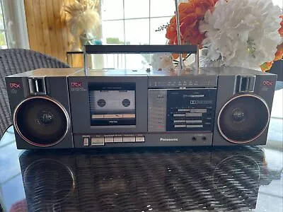 Vintage Panasonic AM/FM Radio Cassette Tape Recorder Boombox RX-C50 Works • $135