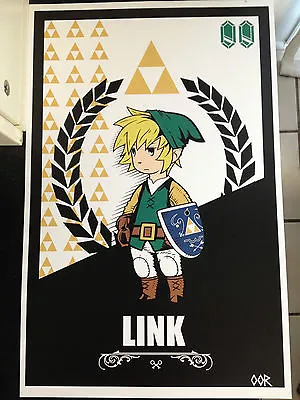 $7.99 • Buy Zelda Link Poster Print