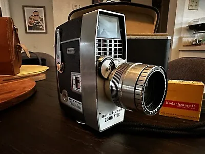 Vintane BELL & HOWELL Director Series 8MM Movie Camera With Case • $75