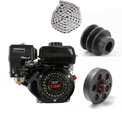 210cc 7HP Pull Start Go Kart Gas Engine 4 Stroke Pull Start 20mm Shaft New • $359.04