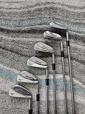 MIZUNO MP-69 IRON SET 4-9 Rifle 6.0 Project X Steel Shaft Stiff Rh • $219.94